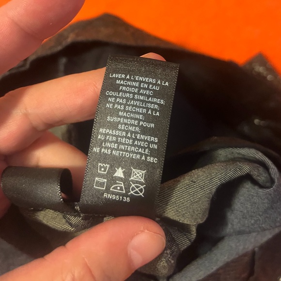 Lafayette 148 New York black shiny foil snakeskin mid-rise straight leg jeans - Picture 11 of 13